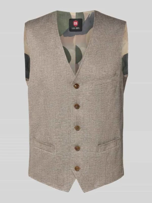 Kamizelka z dekoltem w serek model ‘Mosley’ CG - Club of Gents
