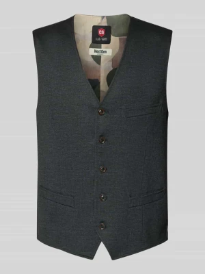Kamizelka z dekoltem w serek model ‘Mosley’ CG - Club of Gents