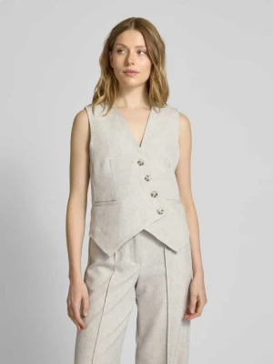 Kamizelka z dodatkiem lnu model ‘RIU’ YAS