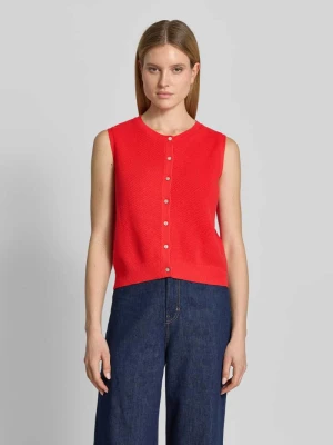 kamizelka z fakturowanym wzorem Christian Berg Woman