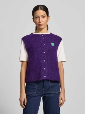 Kamizelka o kroju regular fit z dodatkiem wełny z alpaki i wełny American vintage