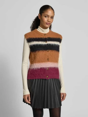 Kamizelka z dzianiny o kroju regular fit z okrągłym dekoltem Jake*s Collection