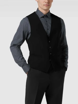 Kamizelka z lamowanymi kieszeniami Boss