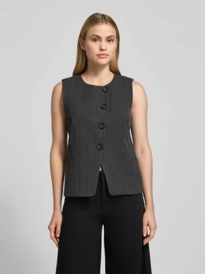 Kamizelka z listwą guzikową model ‘Luna’ My Essential Wardrobe
