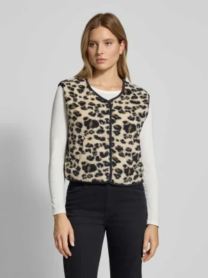 Kamizelka z listwą z zatrzaskami Christian Berg Woman