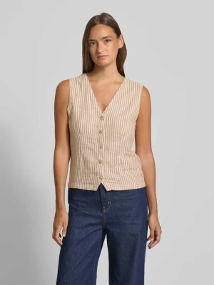 Kamizelka z mieszanka lnu i wiskozy model 'FALAKKA' b.Young