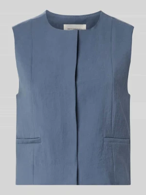 Kamizelka z mieszanki wiskozy model 'Frode' MSCH Copenhagen