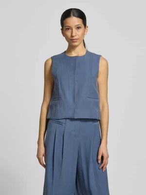 Kamizelka z mieszanki wiskozy model 'Frode' MSCH Copenhagen