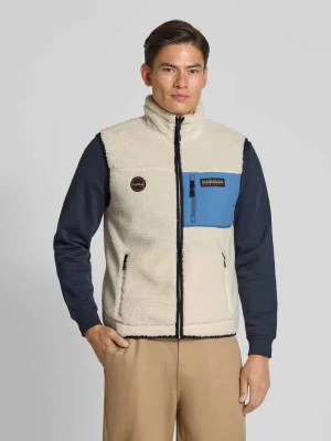 Kamizelka z naszywką z logo model ‘YUPIK’ Napapijri