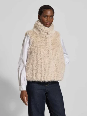 Kamizelka z obszyciem ze sztucznego futra Amber & June