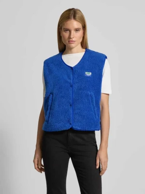 Kamizelka z okrągłym dekoltem model ‘HOKTOWN’ American vintage