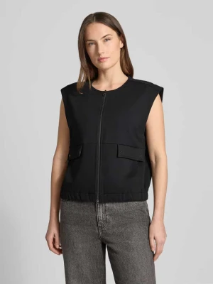 Kamizelka z okrągłym dekoltem model ‘Nanni’ FREE/QUENT