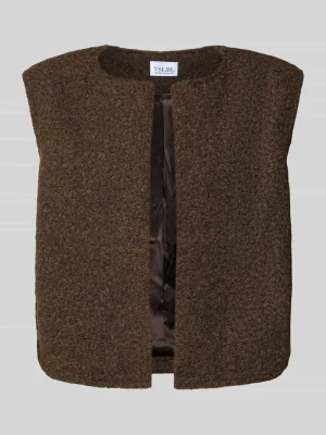 Kamizelka z okrągłym dekoltem model ‘THEA’ VILLA SOPHIE