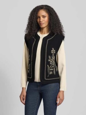 Kamizelka z wiskozy z pikowaniem model ‘VERNA’ Soyaconcept