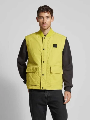 Kamizelka ze stójką model ‘Ocomo’ Boss Orange