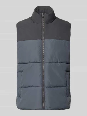 Kamizelka ze stójką model 'RAZE' Jack&Jones Kamienny
