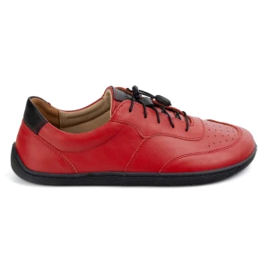 Kampol Barefoot minimalistyczne buty skórzane 500/39 czerwone