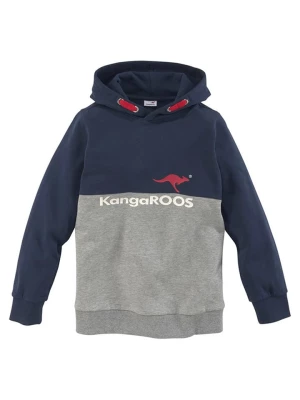 Kangaroos Bluza w kolorze granatowo-szarym rozmiar: 152/158