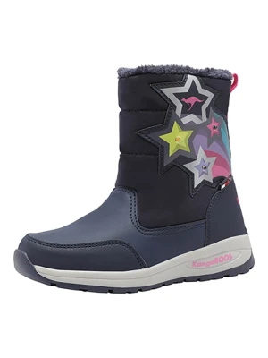 Kangaroos Kozaki zimowe "Halo RV RTX" w kolorze granatowym ze wzorem rozmiar: 25