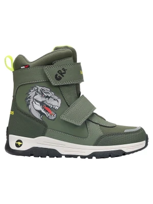 Kangaroos Kozaki zimowe "K-MJ Luxor V RTX SL" w kolorze khaki rozmiar: 28