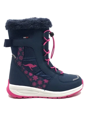 Kangaroos Kozaki zimowe "K-PE Gastin RTX" w kolorze granatowym rozmiar: 36