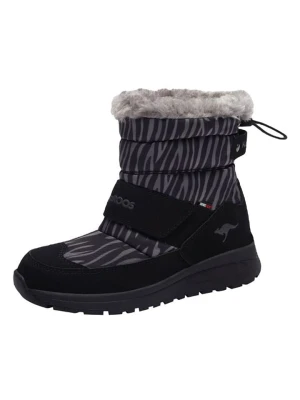 Kangaroos Kozaki zimowe "K-PE Marty RTX" w kolorze czarno-szarym rozmiar: 37