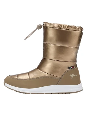 Kangaroos Kozaki zimowe "K-WW Luna RTX" w kolorze złotym rozmiar: 40