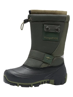 Kangaroos Kozaki zimowe "Kanga-Bean II" w kolorze czarno-niebieskim rozmiar: 32