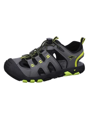 Kangaroos Półsandały "K-Trek Jam" w kolorze szarym rozmiar: 29