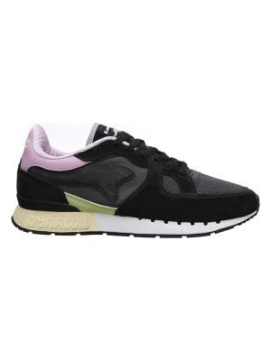 Kangaroos Skórzane sneakersy "Coil R1 Og Pop" w kolorze czarno-fioletowym rozmiar: 36