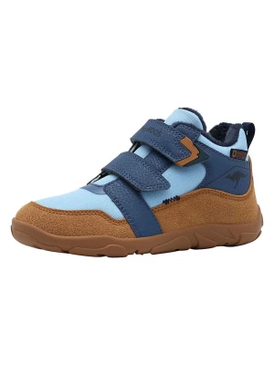 Kangaroos Sneakersy "K-BXK Grashopper Mid V" w kolorze błękitno-jasnobrązowym rozmiar: 36