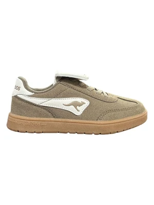 Kangaroos Sneakersy "K-CA Bam Flap SD" w kolorze jasnobrązowo-białym rozmiar: 34