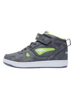 Kangaroos Sneakersy "Kalley II EV" w kolorze szaro-limonkowym rozmiar: 33
