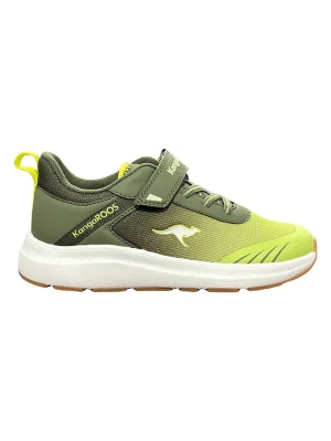 Kangaroos Sneakersy "KB-Rida EV" w kolorze zielono-żółtym rozmiar: 34