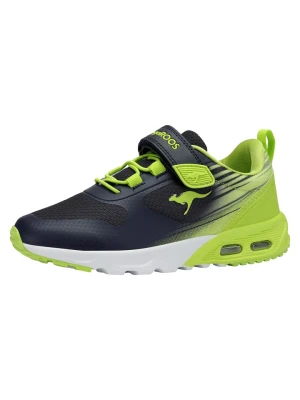 Kangaroos Sneakersy "KX-Tempo EV" w kolorze zielono-czarnym rozmiar: 30