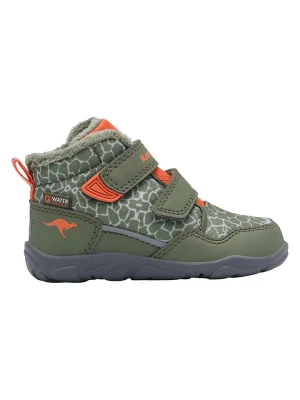 Kangaroos Sneakersy "Norda Mid V" w kolorze oliwkowo-pomarańczowym rozmiar: 26