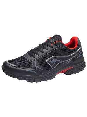 Kangaroos Sneakersy "Sport" w kolorze czarno-czerwonym rozmiar: 38