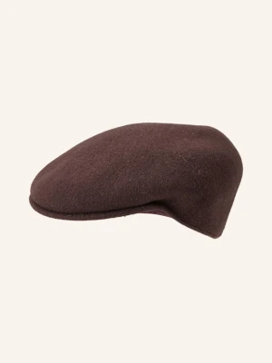 Kangol Czapka braun CIEMNOBRĄZOWY