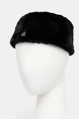 Kangol czapka FAUX FUR TOPPER kolor czarny K5419.BS002