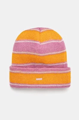 Kangol czapka FUZZY STRIPE kolor pomarańczowy K3725.PP692