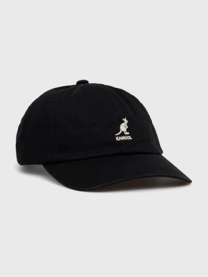 Kangol Czapka kolor czarny gładka K5165HT.BK001-BK001