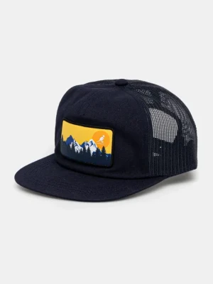 Zdjęcie produktu Kangol czapka z daszkiem OUTDOOR PATCH TRUCKER kolor granatowy gładka K5440.NV411