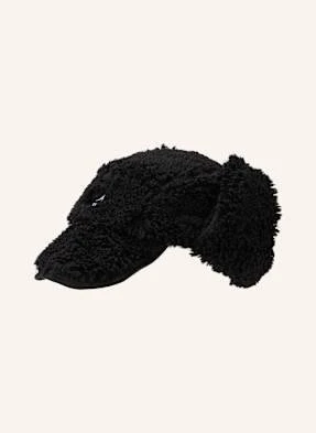Kangol Czapka Ze Sztucznego Futra schwarz
