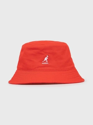 Kangol kapelusz bawełniany czerwony