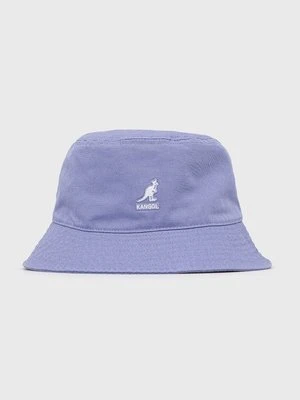 Kangol kapelusz bawełniany kolor fioletowy bawełniany K4224HT.IL525-IL525