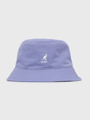 Kangol kapelusz bawełniany kolor fioletowy bawełniany K4224HT.IL525-IL525