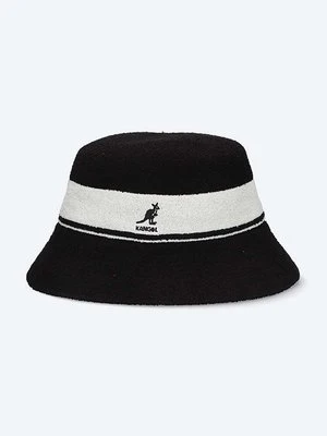 Kangol kapelusz Bermuda Bucket kolor czarny K3326ST.BLACK-BLACK