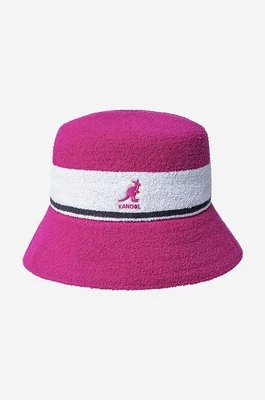 Kangol kapelusz Bermuda Bucket kolor różowy K3326ST.PINK-ELCTRC.PNK