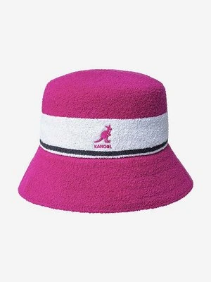 Kangol kapelusz Bermuda Bucket kolor różowy K3326ST.PINK-ELCTRC.PNK