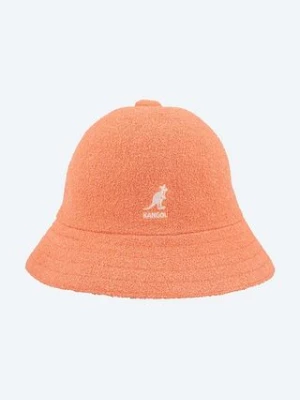 Kangol kapelusz Bermuda Casual kolor pomarańczowy 0397BC.PEACH-PEACH.PINK